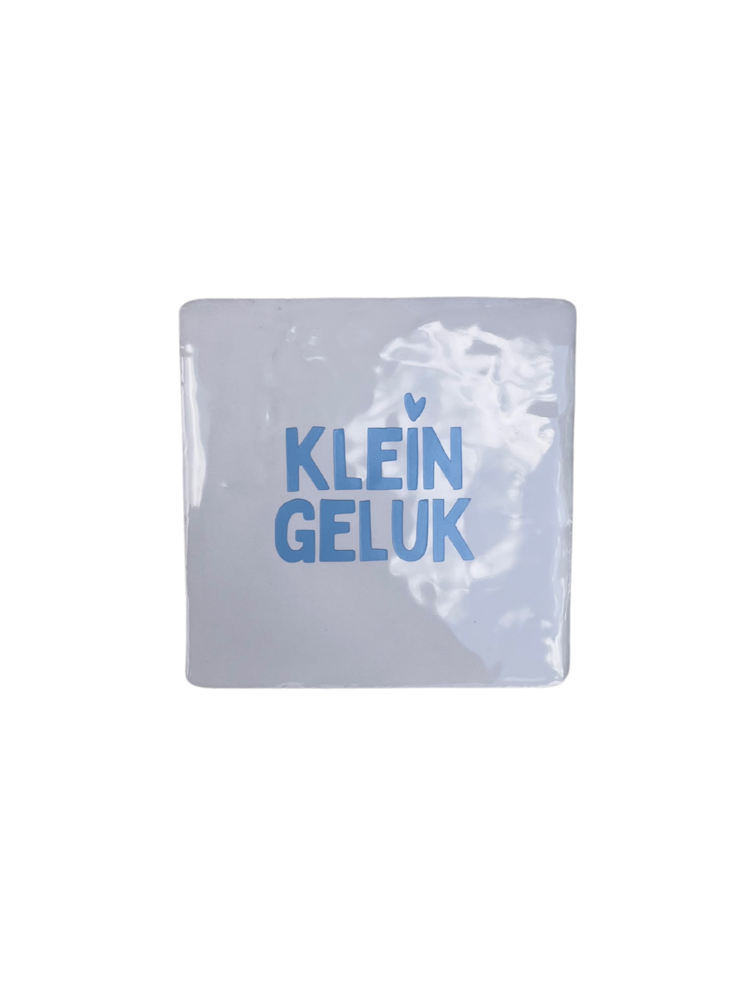 Tegeltje klein geluk