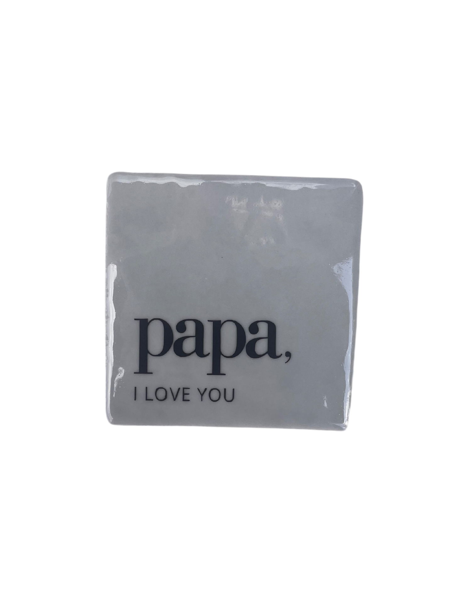 Tegeltje papa, i loveyou