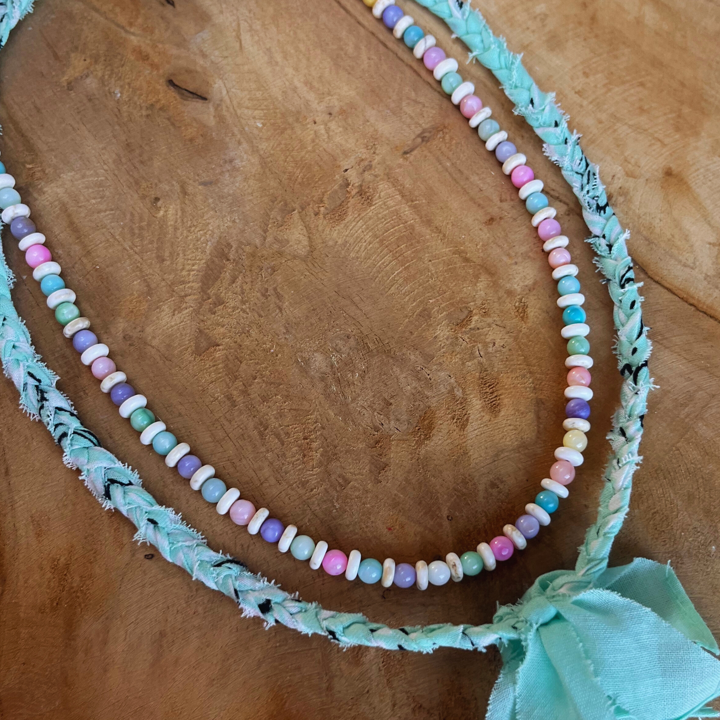 Bandana Ketting Mint