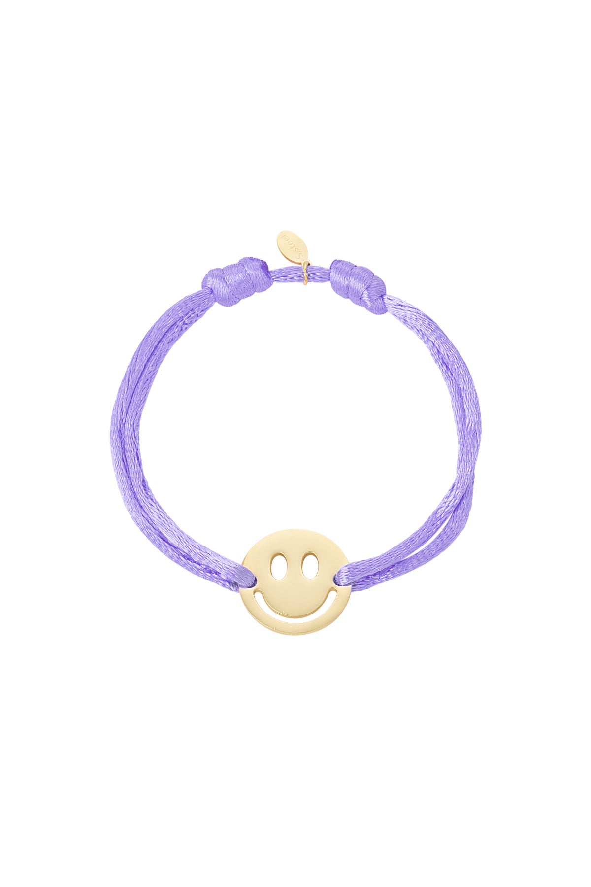 Smiley Armband Purple