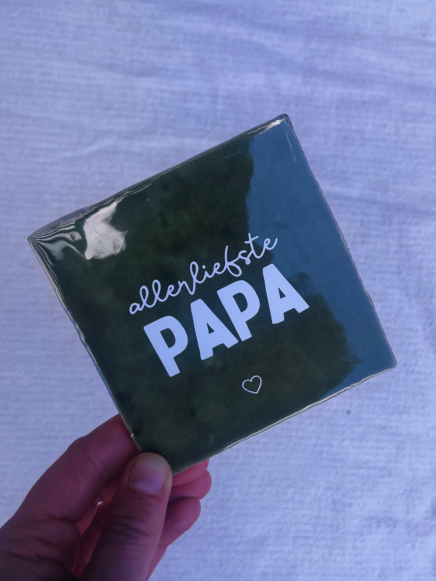 Tegeltje allerliefste papa