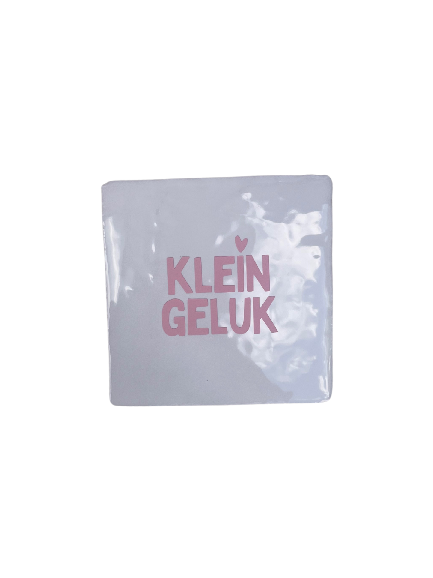 Tegeltje klein geluk