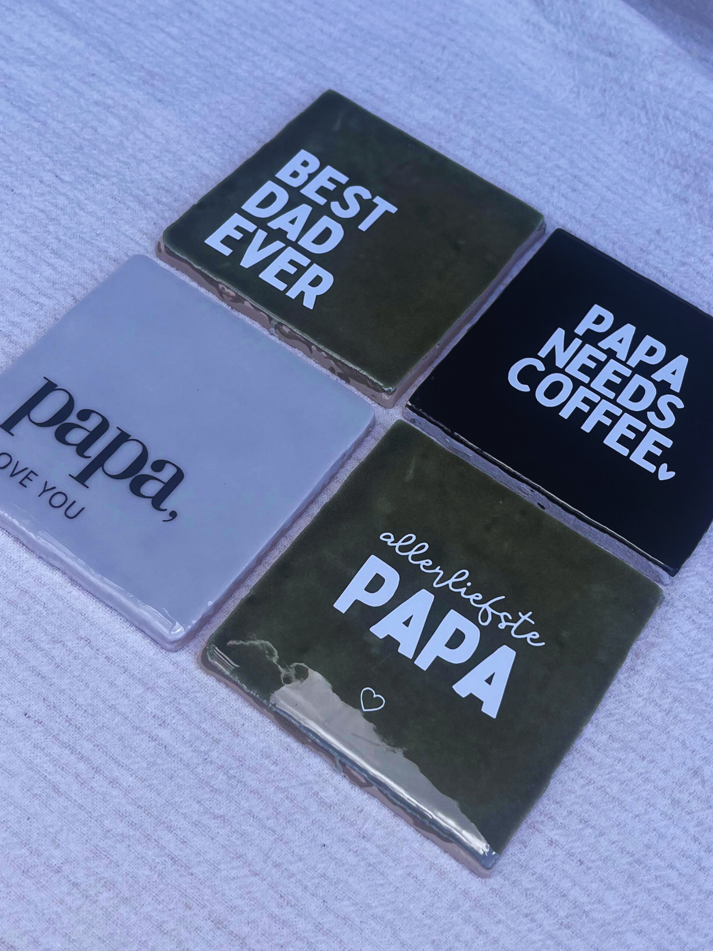 Tegeltje allerliefste papa