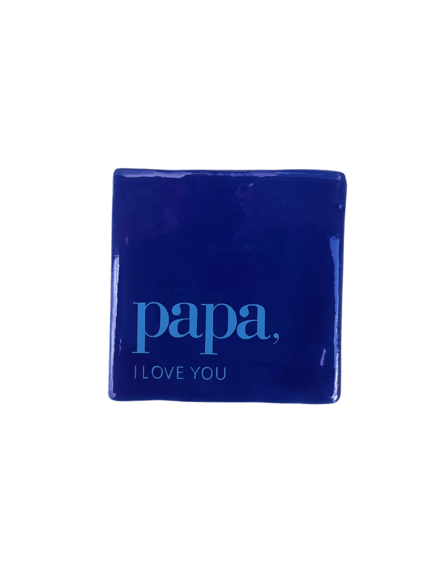 Tegeltje papa, i loveyou