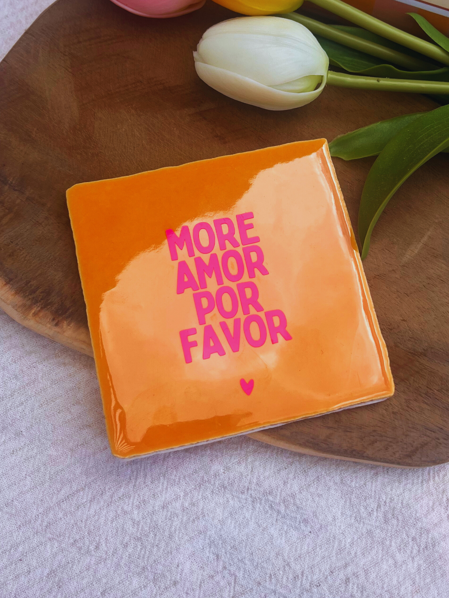 Tegeltje more amor por favor
