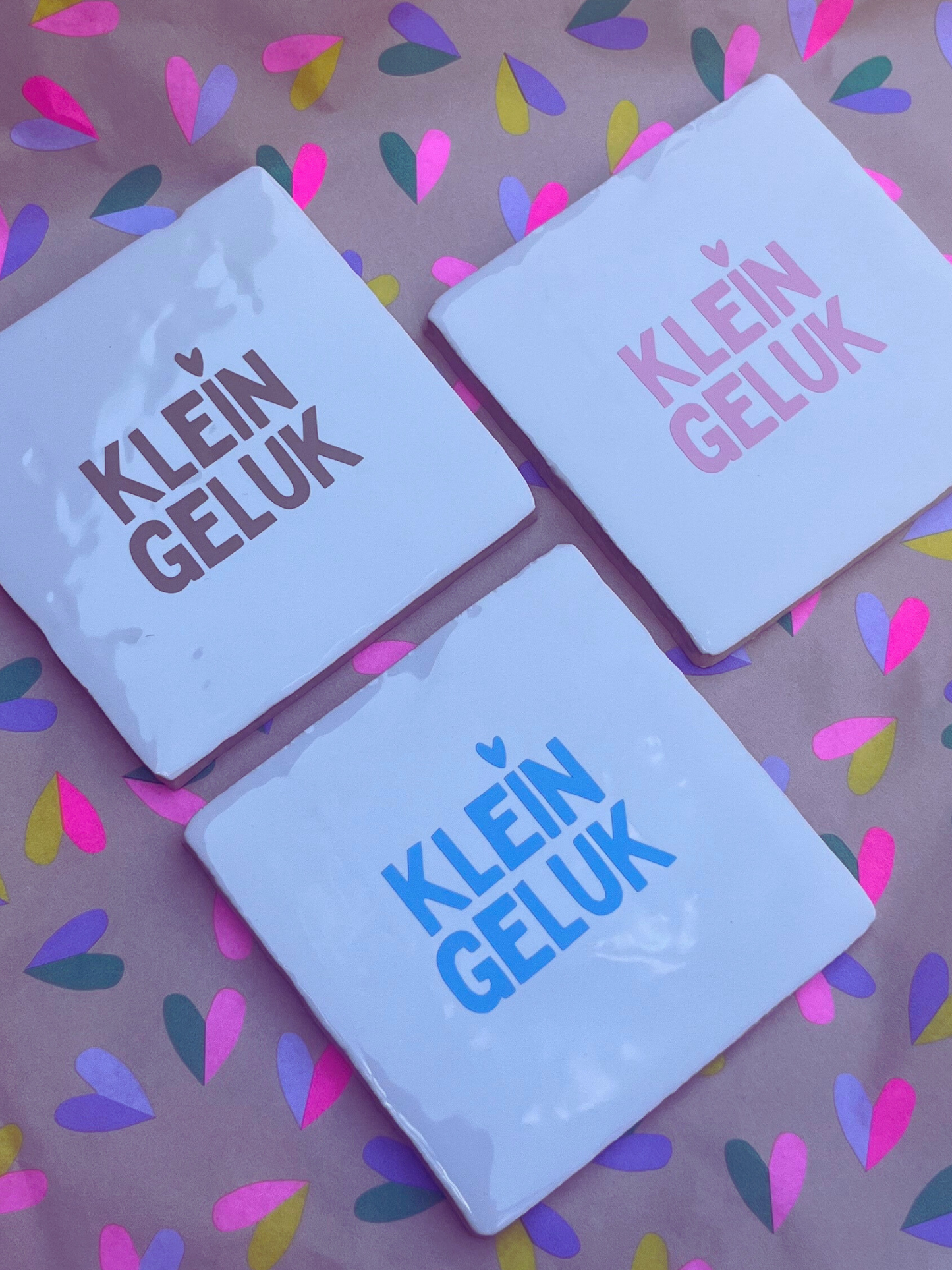 Tegeltje klein geluk