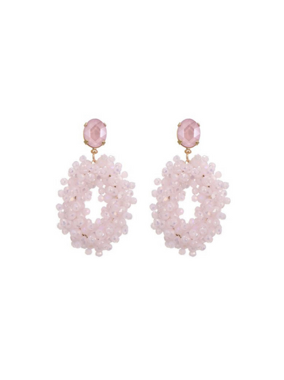 Earrings Puk Pink