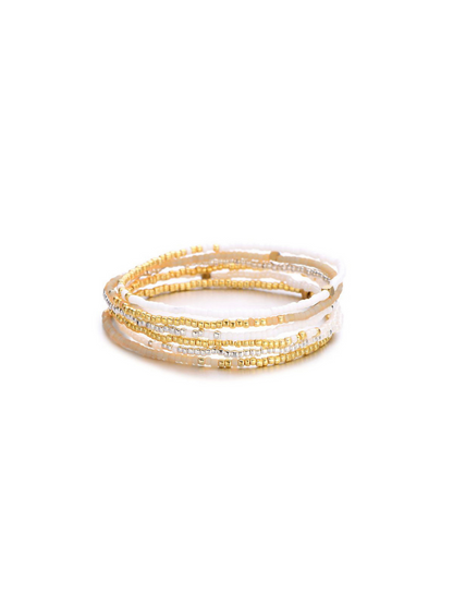 White Nora Bracelet