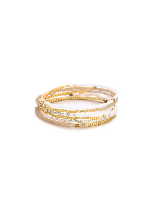 White Nora Bracelet