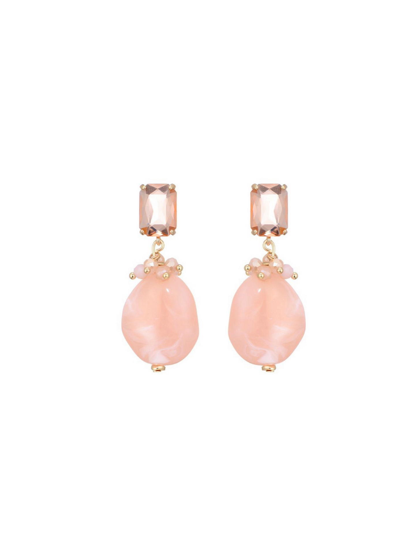 Earrings Saar Light Pink