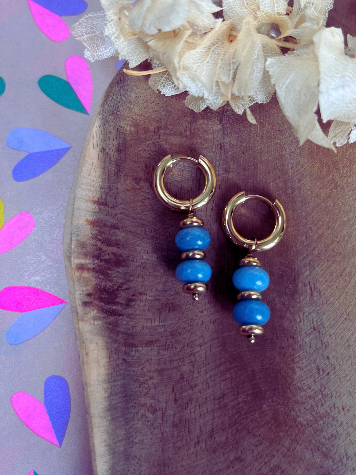 Willa Earrings Blue