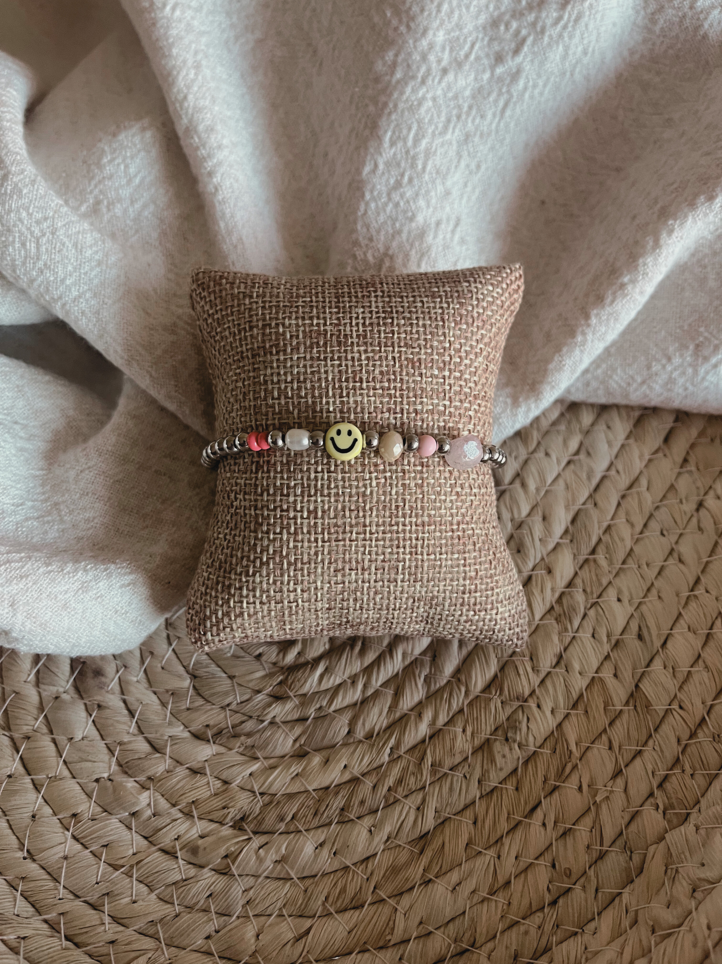 Smiley Bracelet Silver