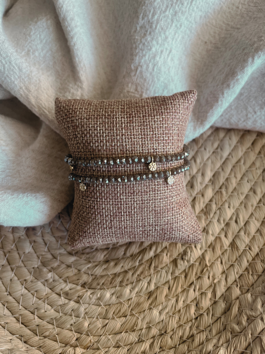 Taupe Sparkling Elin Bracelet