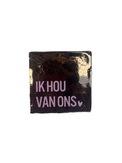 Tegeltje ik hou van ons