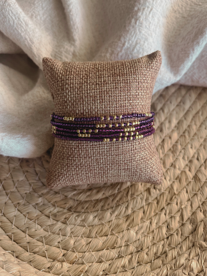 Deep Purple Nora Bracelet