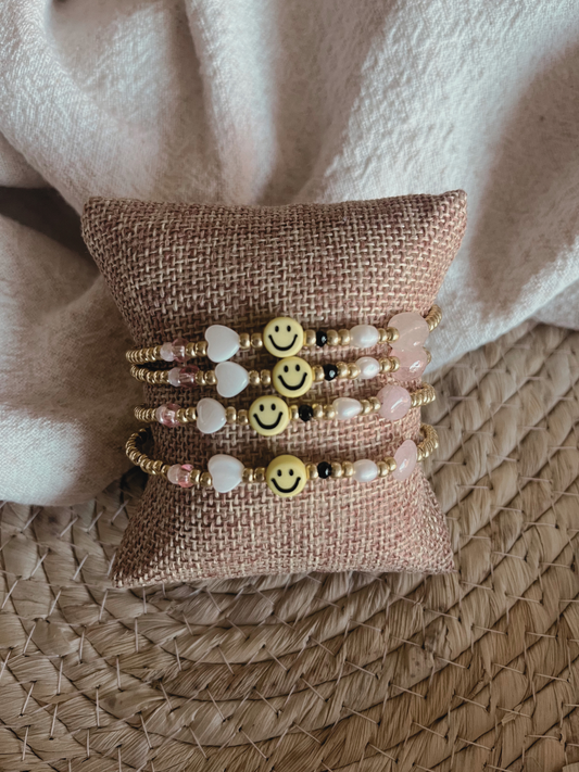 Smiley Bracelet Gold