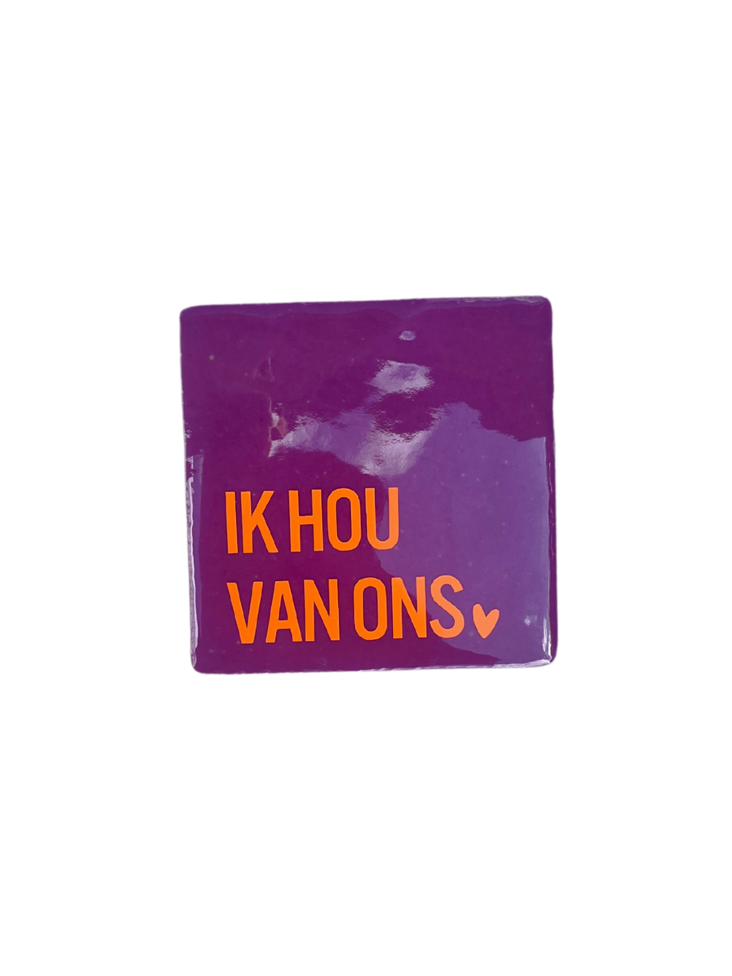 Tegeltje ik hou van ons
