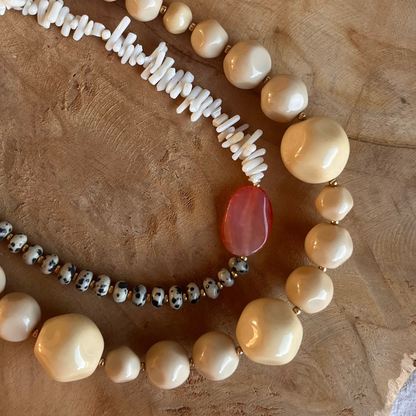 Sunset Golden Peach Ketting