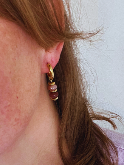 Willa Earrings Brown